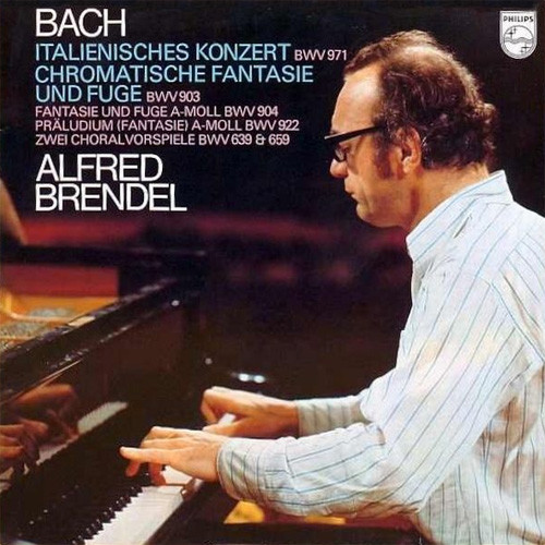Alfred Brendel Bach Italian Concerto & Chromatic Fantasy 180g LP 1