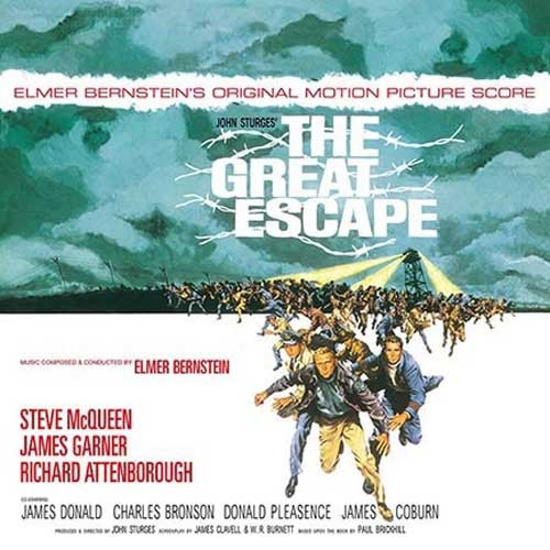 Elmer Bernstein The Great Escape Soundtrack 180g Import LP (Light Blue Vinyl) 1