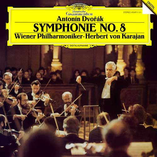 Herbert von Karajan Dvorak Symphony No. 8 180g Import LP