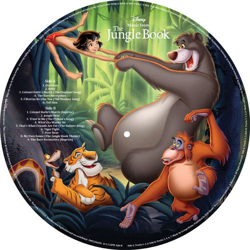 Music From The Jungle Book Soundtrack 180g LP (Picture Disc) 2