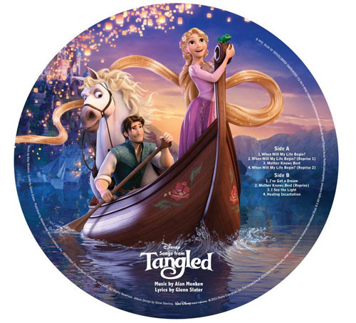 Songs From Tangled Soundtrack 180g LP (Picture Disc) 2