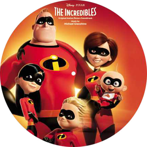 Michael Giacchino The Incredibles Soundtrack LP (Picture Disc) 1