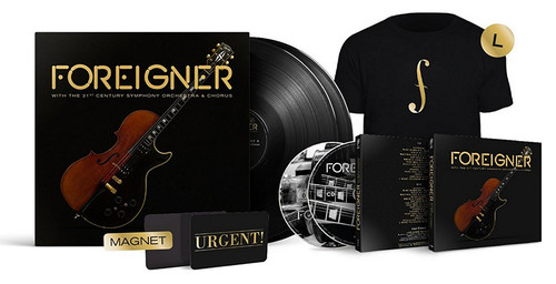 Foreigner With the 21st Century Symphony Orchestra & Chorus 180g 2LP, CD, DVD Box Set 2