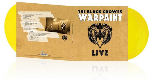 The Black Crowes Warpaint Live 3LP (Yellow Vinyl) 2