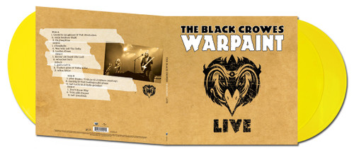 The Black Crowes Warpaint Live 3LP (Yellow Vinyl) 1