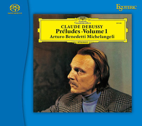 Debussy Preludes Volume 1 Arturo Benedetti Michelangeli Piano Hybrid Stereo Japanese Import SACD 1
