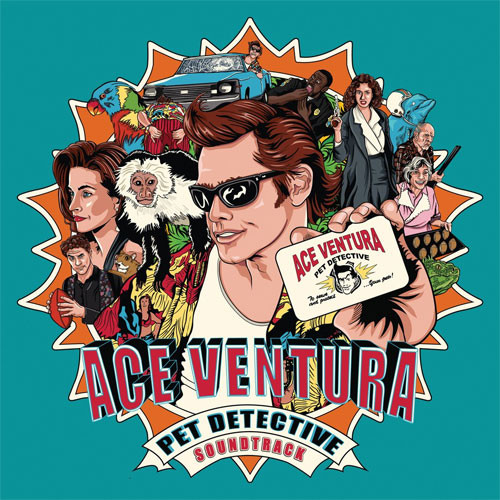Ace Ventura Pet Detective Soundtrack LP (Blue Vinyl) 1