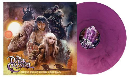 Trevor Jones The Dark Crystal Soundtrack Hand-Numbered Limited Edition 180g Vinyl (Purple Smoke Vinyl) 1