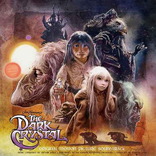 Trevor Jones The Dark Crystal Soundtrack Hand-Numbered Limited Edition 180g Vinyl (Purple Smoke Vinyl) 2