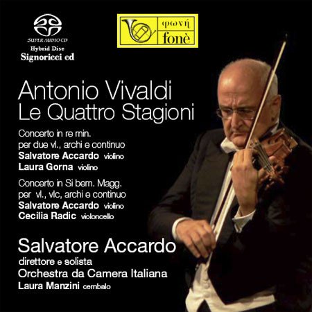 Vivaldi The Four Seasons Hybrid Stereo SACD Fone 1