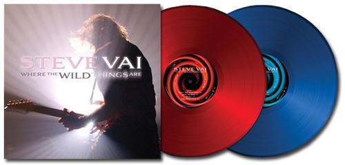 Steve Vai Where The Wild Things Are 180g 2LP (Red/Blue Vinyl) 1