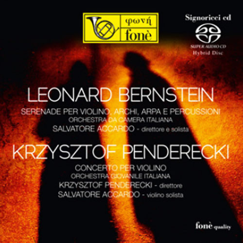 Salvatore Accardo Bernstein & Penderecki Hybrid Stereo SACD 1