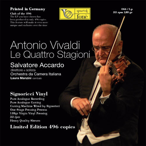 Vivaldi Le Quattro Stagioni 180g LP 1