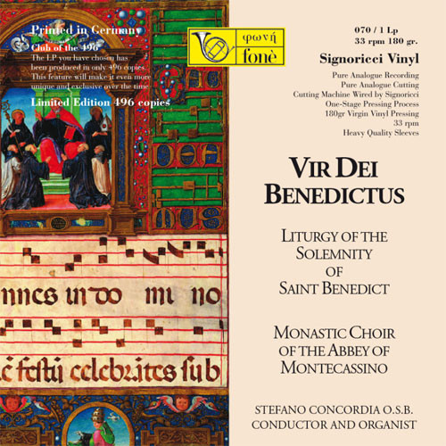 Vir Dei Benedictus Liturgy of the Solemnity of Saint Benedict 180g LP 1