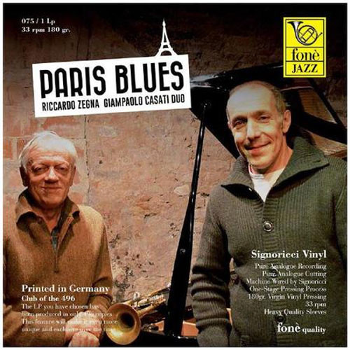 Riccardo Zegna & Giampaolo Casati Duo Paris Blues 180g LP 1