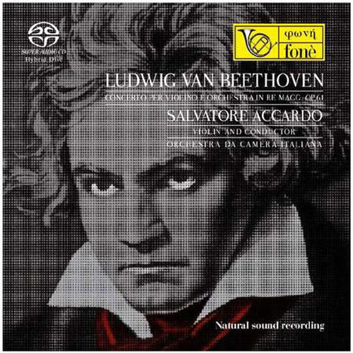 Salvatore Accardo Beethoven: Concerto Per Violino E Orchestra in Re Magg Op. 81 Hybrid Stereo SACD 1
