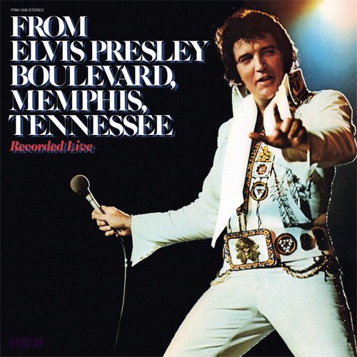 Elvis Presley From Elvis Presley Boulevard Memphis TN, Recorded Live 180g LP (Gold Vinyl) 1