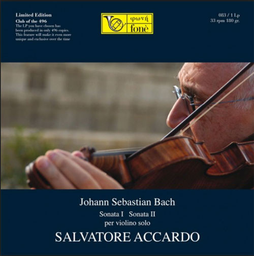 Salvatore Accardo Bach Violin Sonatas Nos. 1 & 2 180g LP