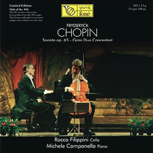 Rocco Filippini & Michelle Campanella Chopin Sonata Op. 65 Gran Duo Concertant 180g LP 1