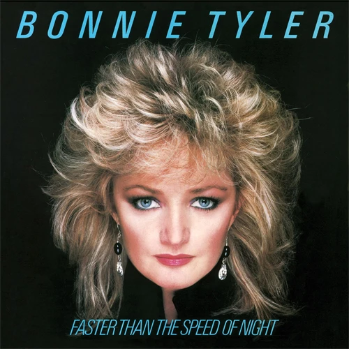 Bonnie Tyler Faster Than the Speed of Night 180g LP (Black & Translucent Blue Swirl Vinyl) 1