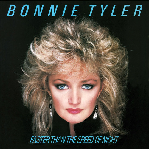 Bonnie Tyler Faster Than the Speed of Night 180g LP (Black & Translucent Blue Swirl Vinyl) 1