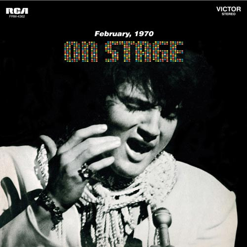 Elvis Presley On Stage - February 1970 180g LP (Black & Blue Swirl Vinyl) 1