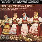 Shostakovich & Prokofiev Symphony No. 9 & Lieutenant Kije Suite 24/96 DVD & 24/192 DVD-A & CD 1