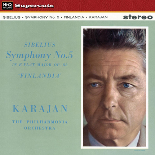 Herbert von Karajan Sibelius Symphony No. 5 180g LP 1