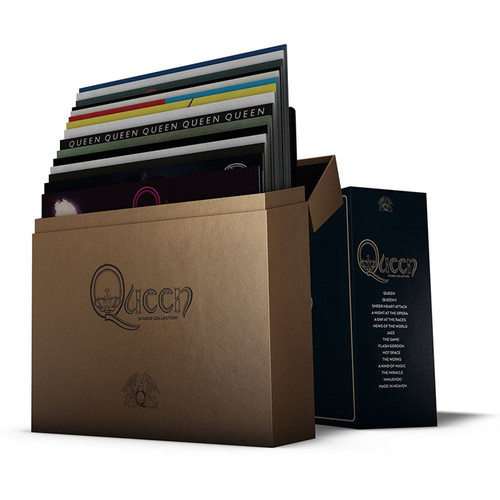 希少・レア！新品未使用 QUEEN Complete Studio Albums Queen / Studio Collection 18LP coloured vinyl box set