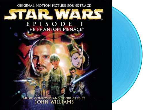 John Williams Star Wars Episode I: The Phantom Menace Soundtrack 180g 2LP (Blue Vinyl) 2