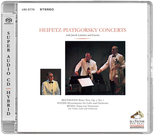 Heifetz-Piatigorsky Concerts with Jacob Lateiner & Guests Hybrid Stereo SACD 2
