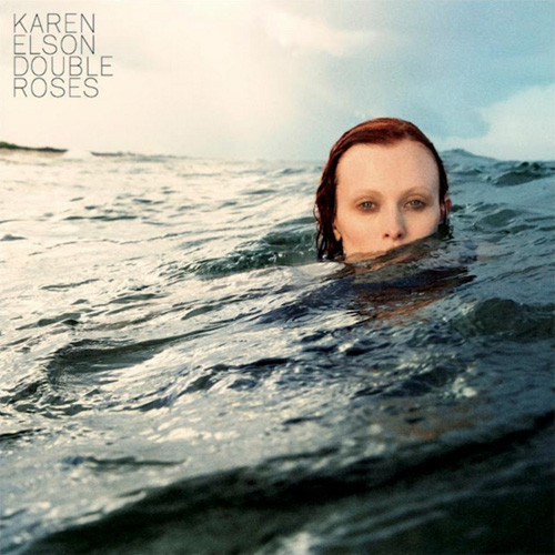 Karen Elson Double Roses 180g LP (White w/Smoky Black Vinyl)