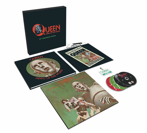 Queen News Of The World 40th Anniversary Edition 3CD, 1LP & 1 DVD