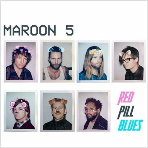 Maroon 5 Red Pill Blues LP (White Vinyl) 1