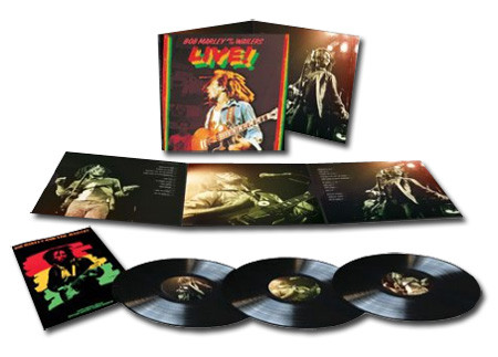 Bob Marley & The Wailers Live! 180g 3LP 1