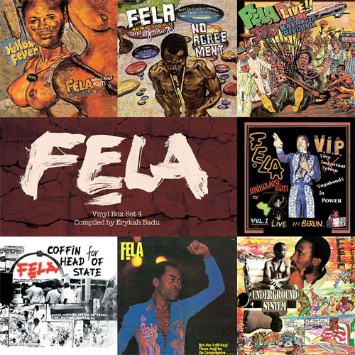 Fela Kuti Vinyl Box Set 4: Compiled by Erykah Badu 7LP Box Set 1