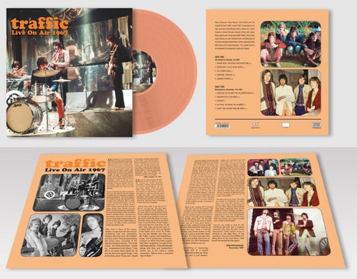 Traffic Live On Air 1967 Hand-Numbered Edition 180g Import LP (Fluorescent Orange Vinyl) 2