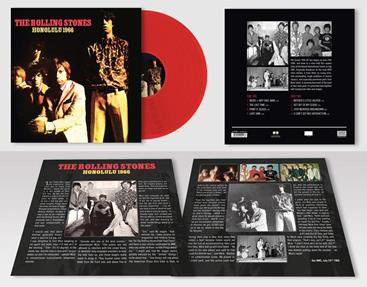 The Rolling Stones Honolulu 1966 Hand-Numbered Limited Edition 180g Import LP (Red Vinyl) 2