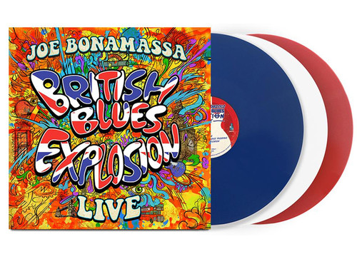 Joe Bonamassa British Blues Explosion Live 180g 3LP (1 Blue, 1 Red & 1 White Vinyl) 2