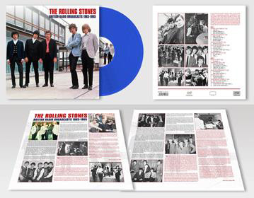 The Rolling Stones British Radio Broadcasts 1963-1965 Hand-Numbered Limited Edition 180g Import LP (Blue Vinyl) 2