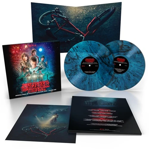 Kyle Dixon & Michael Stein Stranger Things Soundtrack Season One - Volume One 2LP (Blue Vinyl) 2