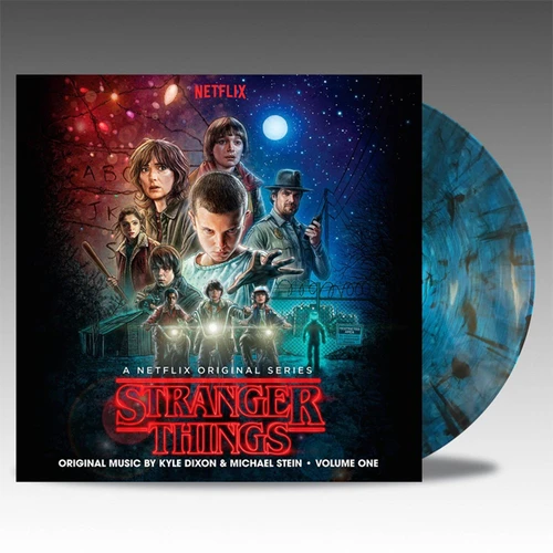 Kyle Dixon & Michael Stein Stranger Things Soundtrack Season One - Volume One 2LP (Blue Vinyl) 3