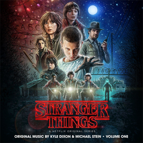 Kyle Dixon & Michael Stein Stranger Things Soundtrack Season One - Volume One 2LP (Blue Vinyl) 1