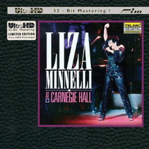 Liza Minnelli Highlights From The Carnegie Hall Concert Limited Edition Ultra HD CD 1
