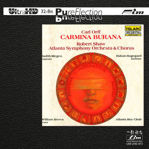 Orff Carmina Burana Limited Edition Ultra HD CD 1