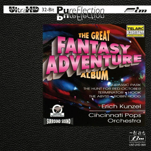 Erich Kunzel The Great Fantasy Adventure Album Limited Edition Ultra HD Test CD 1