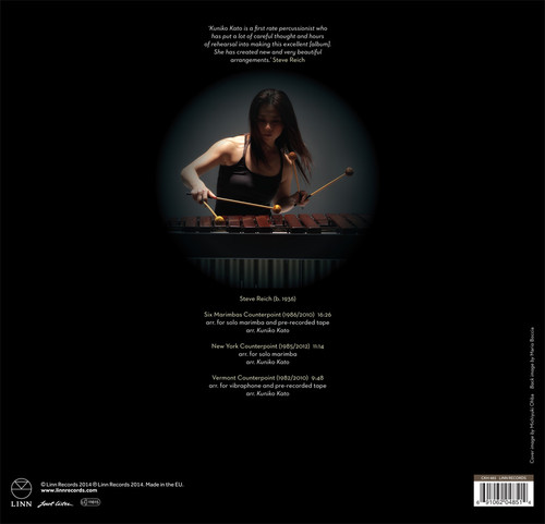 Kuniko Kato Counterpoint: Kuniko Plays Reich 180g Import LP 2