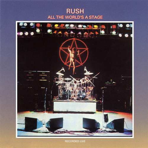 Rush All the World's a Stage 200g Direct Metal Master 2LP