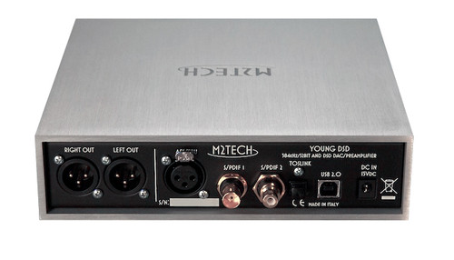 M2TECH Young PCM/DXD/DSD128 DAC Preamp & FREE Van der Graaf 4 Device Low Noise Sequential Power Supply 2