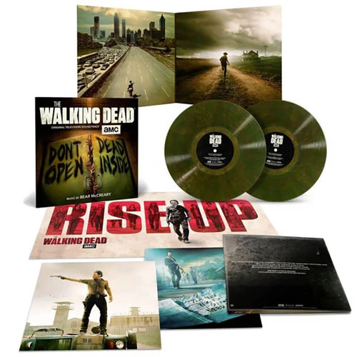 Bear McCreary The Walking Dead Original Television Soundtrack 2LP (Green Marble Vinyl) 2